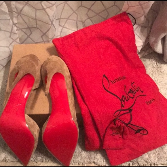 Christian Louboutin  Izra cappuccino stilettos - Picture 3 of 5
